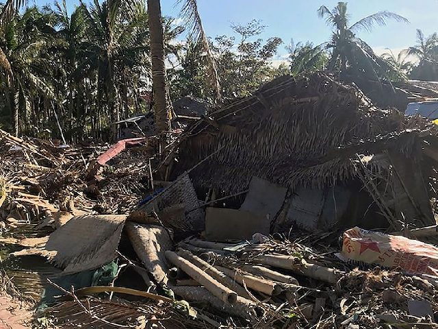 death toll from philippines typhoon hits 50