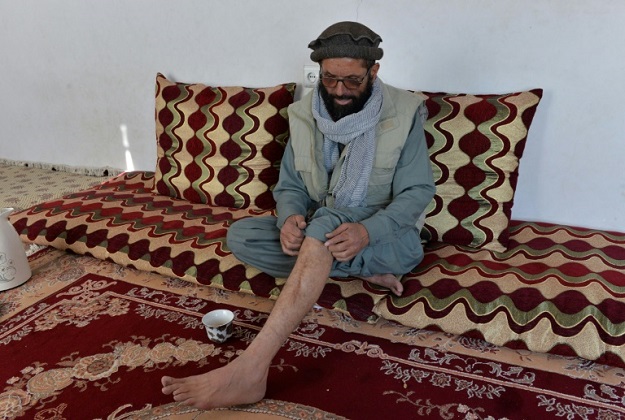 The war 'brought only misery and destruction to Afghans and Afghanistan,' says former mujahideen fighter Shah Sulaiman. PHOTO: AFP