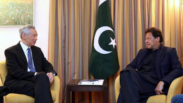 PM Imran invites Singaporean investors to increase footprints in Pakistan. PHOTO: RADIO PAK