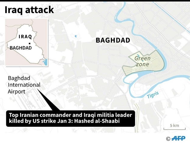 Iraq attack. PHOTO: AFP 