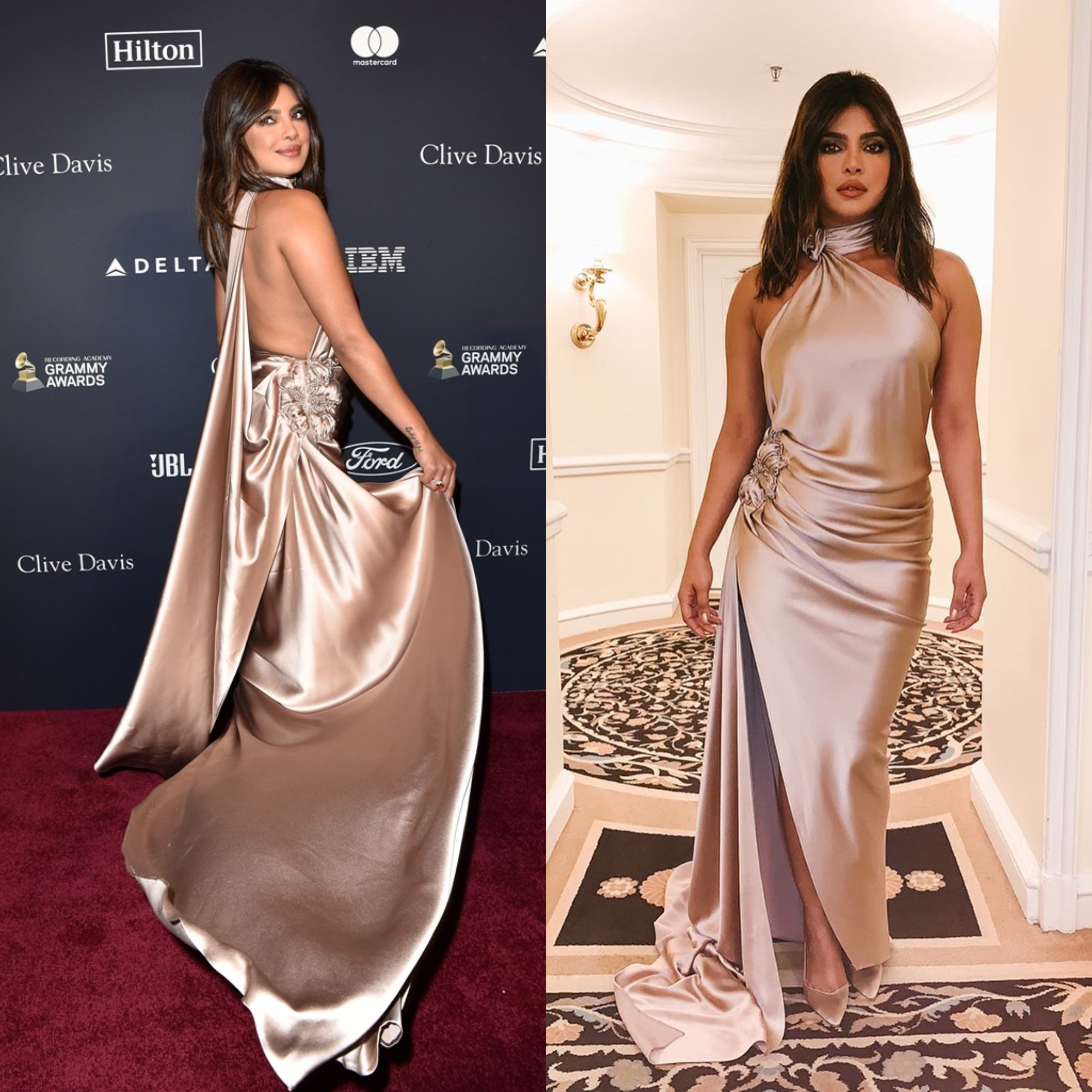 Grammys 2020: Priyanka Chopra Is Bold And Beautiful In A Plunge Dress
