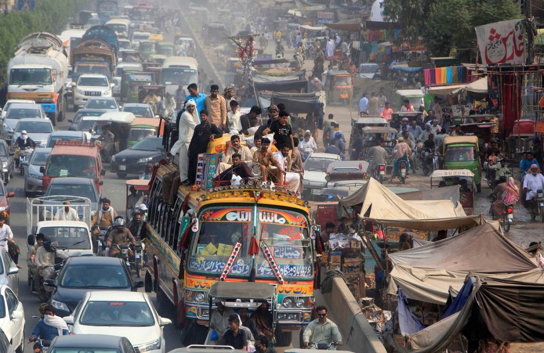 urban air pollution in Pakistan is among the most severe in the world. PHOTO: Reuters