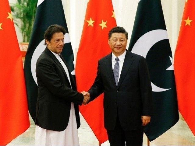 pm imran khan with chinese president xi jinping photo file