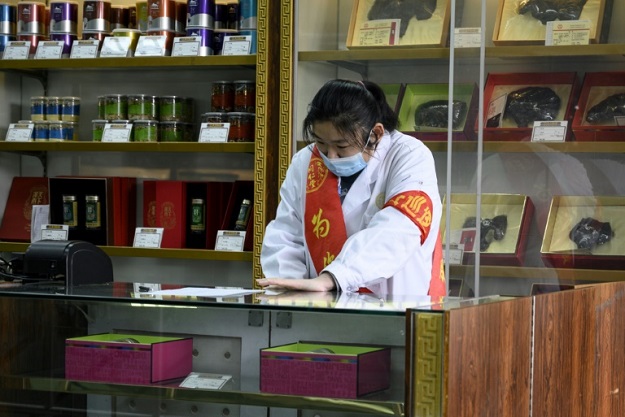 Traditional Chinese medicines have been touted as treatment for the coronavirus. PHOTO: AFP 