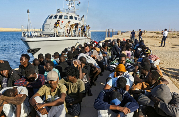 Some EU countries were worried a naval operation may encourage more migrants to try to cross from Libya. PHOTO: AFP