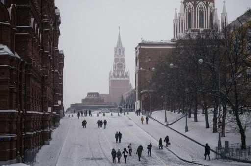 Moscow is the target of thousands of mysterious bomb hoaxes. PHOTO: AFP