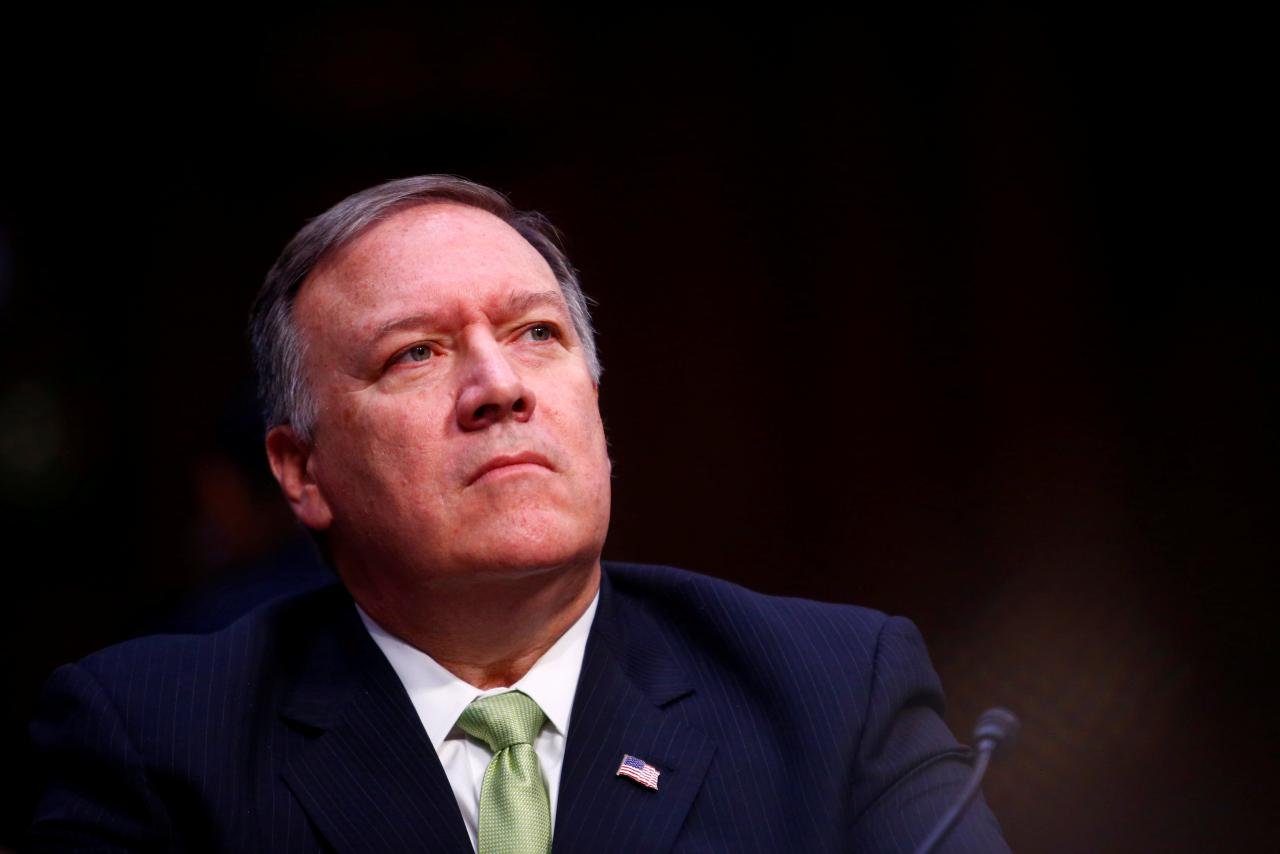 US Secretary of State Mike Pompeo. PHOTO: REUTERS/File
