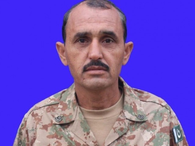 Havaldar Akbar Hussain Khan Shaheed. PHOTO: ISPR