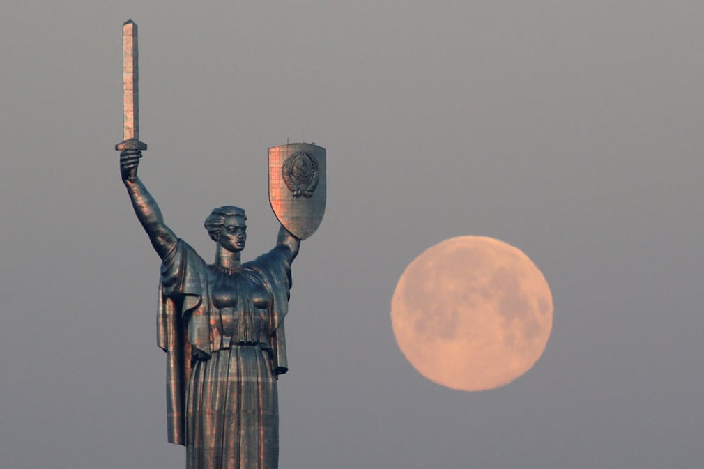 Supermoon in Ukraine. PHOTO: REUTERS