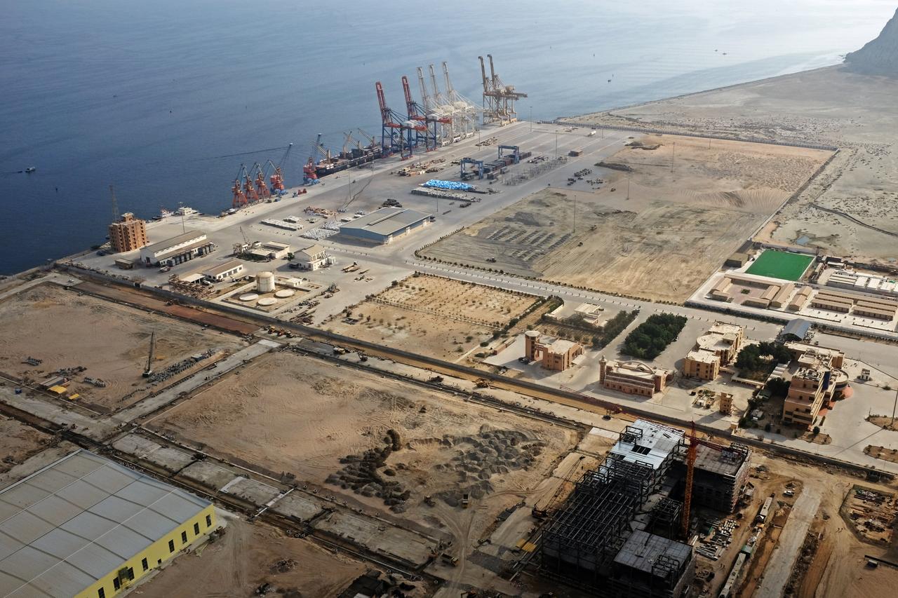 A general view of Gwadar port in Gwadar, Balochistan. PHOTO: REUTERS