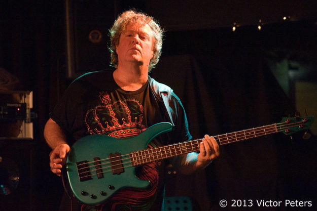 Stuart 'Stu' Hamm, playing in the Carl Verheyen Band during the Mustang Run Tour