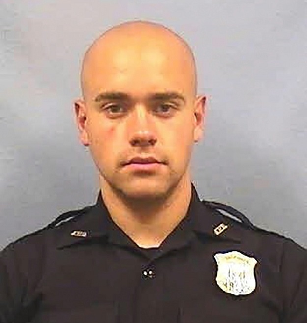 This undated handout photo obtained June 14, 2020, courtesy of the Atlanta Police Department, shows Atlanta police officer Garrett Rolfe. PHOTO: AFP 